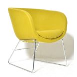 CONTEMPORARY SCANDINAVAIN STYLE TUB CHAIR / ARMCHAIR