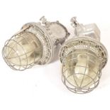 INDUSTRIAL FACTORY BULKHEAD PENDANT CEILING LIGHTS BY ZANS