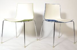 ARPER CATIFA 46 SLED DINNING CHAIRS DESIGNED BY lIEVORE A. MOLINA