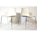 ARPER CATIFA 46 SLED DINNING CHAIRS DESIGNED BY lIEVORE A. MOLINA