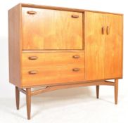 RARE E. GOMME / GPLAN RETRO TEAK TALL SIDEBOARD BY VICTOR B. WILKINS