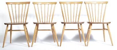 ERCOL 449 WINDSOR BOW TOP CHAIRS BY LUCIAN ERCOLANI
