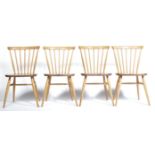 ERCOL 449 WINDSOR BOW TOP CHAIRS BY LUCIAN ERCOLANI