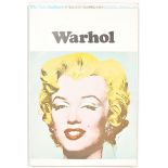 AN ORIGINAL TATE GALLERY EXHIBITION POSTER FOR ANDY WARHOL