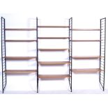 RETRO VINTAGE LADDERAX SHELVING UNIT MADE BY STAPLES