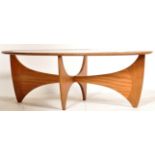 GPLAN ASTRO 1960'S TEAK WOOD COFFEE CENTRE TABLE BY V. B. WILKINS