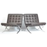 CONTEMPORARY BARCELONA CHAIRS AFTER LUDWIG MIES VAN DER ROHE