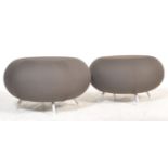 ALLEMUIR A620 MOULDED FOAM PEBBLE CHAIR / STOOL