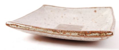 LEECH POTTERY CORNISH STUDIO POTTERY DISH BY JANET LEECH