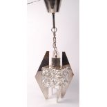 1960'S RETRO VINTAGE CEILING LIGHT PENDANT CHANDELIER