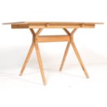KANDYA MODEL 313 LAMINA BEECH WOOD DINING TABLE BY FRANK GUILLE