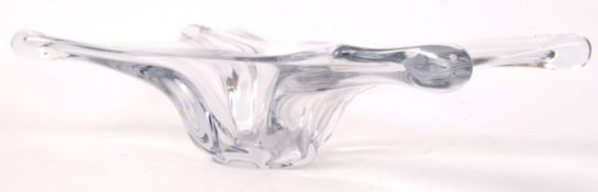 ITALIAN VENETIAN 20TH CENTURY STUDIO GLASS SPLASH BOWL BY MURANO