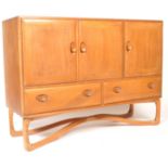 WINDSOR BEECH AND ELM SIDEBOARD CREDENZA BY LUCIAN ERCOLANI