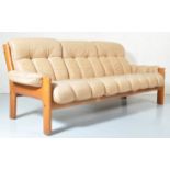 EKORNES RETRO VINTAGE MONTANNA PATTERN THREE SEAT SOFA SETTE