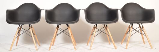 AFTER CHARLES & RAY EAMES A SET OF CONTEMPORARY DAW CHAIRS