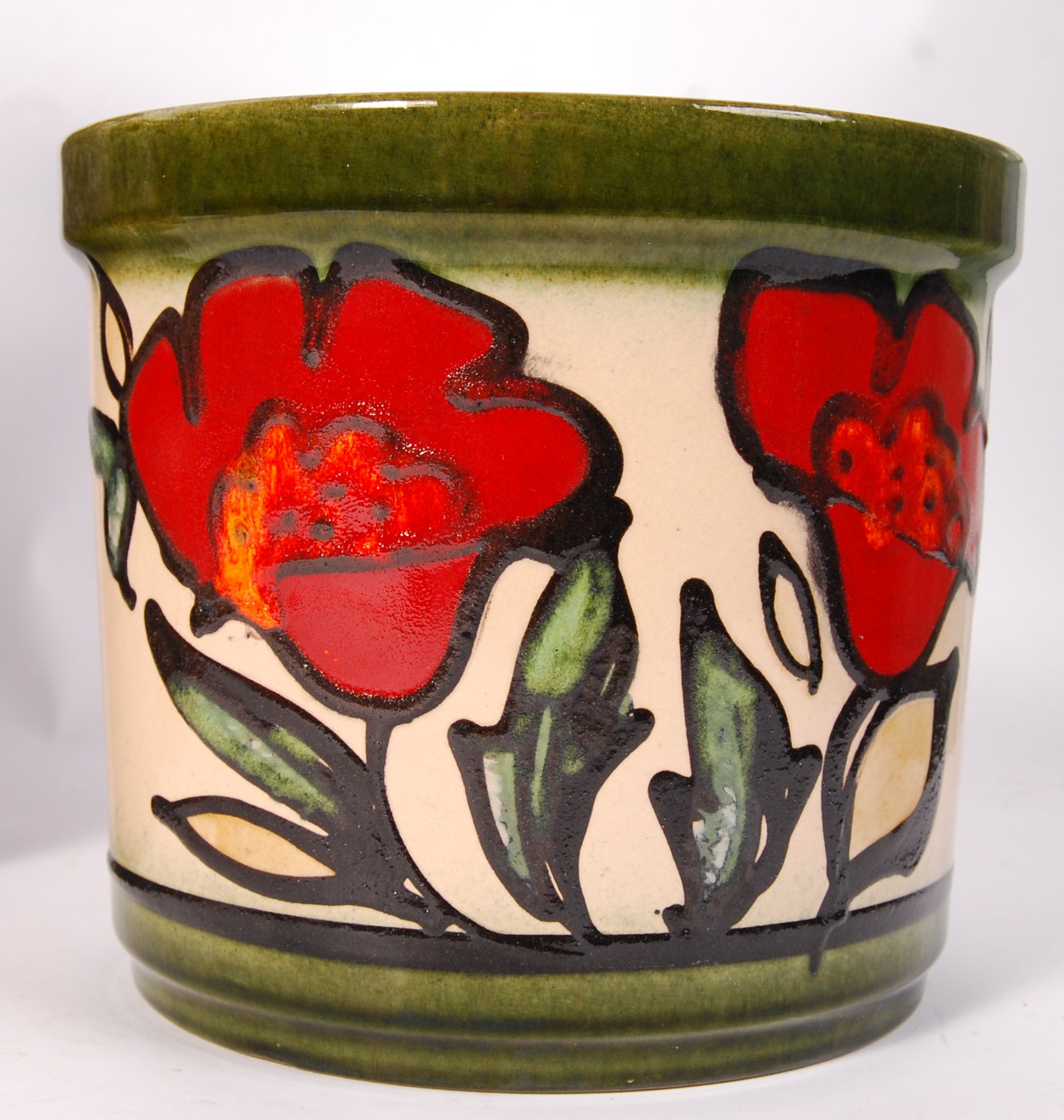 1960'S WEST GERMAN POTTERY FAT LAVA VASES AND PLANT POTS - Image 5 of 5