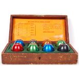 GRADUATING EGG TESTING WEIGHTS / POISES BY W. & T. JACKSON & CO LTD