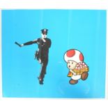 LIMITED ECDITION ' BUSTED ' GRAFFITI ART PRINT BY TRUST ICON