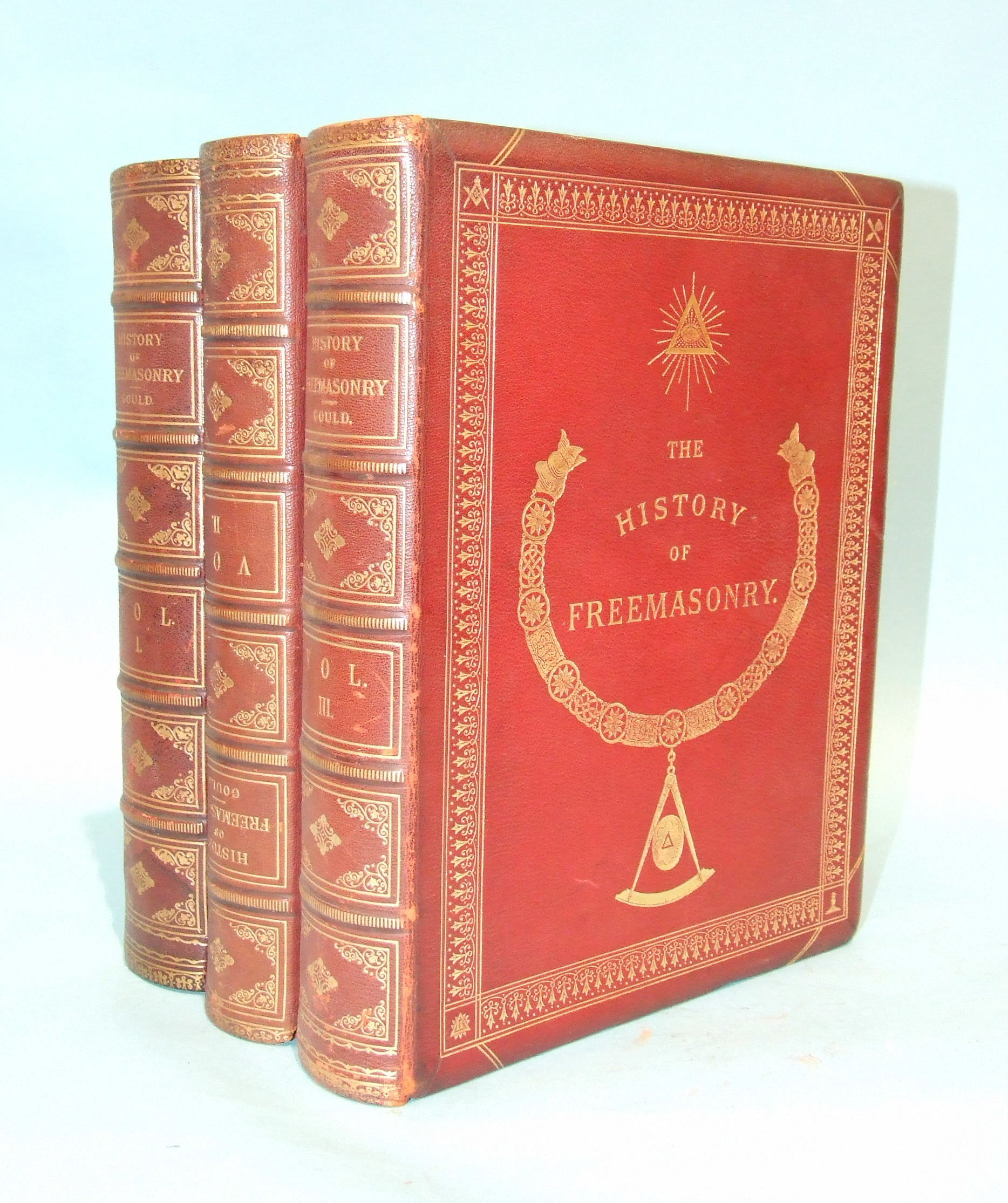 Robert Freke Gould, 'The History of Freemasonry', 3 vols, 4to and other books, prints and