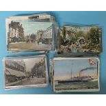 Approximately 160 postcards, mainly Plymouth, also some humour, WWI, Navy, etc.