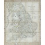 Cary (John), Cary's Reduction of his Large Map of England and Wales with Part of Scotland.....