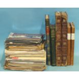The Pictorial Museum of Animated Nature, 2 vols, col frontis, illus, hf mor gt, 4to, nd and other