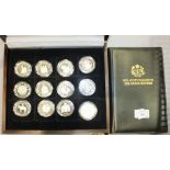 The Official Silver Commemorative Coin Collection of HM Queen Elizabeth The Queen Mother by MDM,