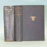 Hitler (Adolf) Mein Kampf, frontis, blue cl with eagle and swastika on front cover, vo, 1933 and a