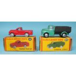 Dublo Dinky Toys: 064 Austin Lorry and 065 Morris Pick-up, both boxed, (2).