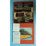 Hornby O gauge, M1 Goods Set, comprising a red c/w M1 0-4-0 locomotive and 3435 tender, rolling