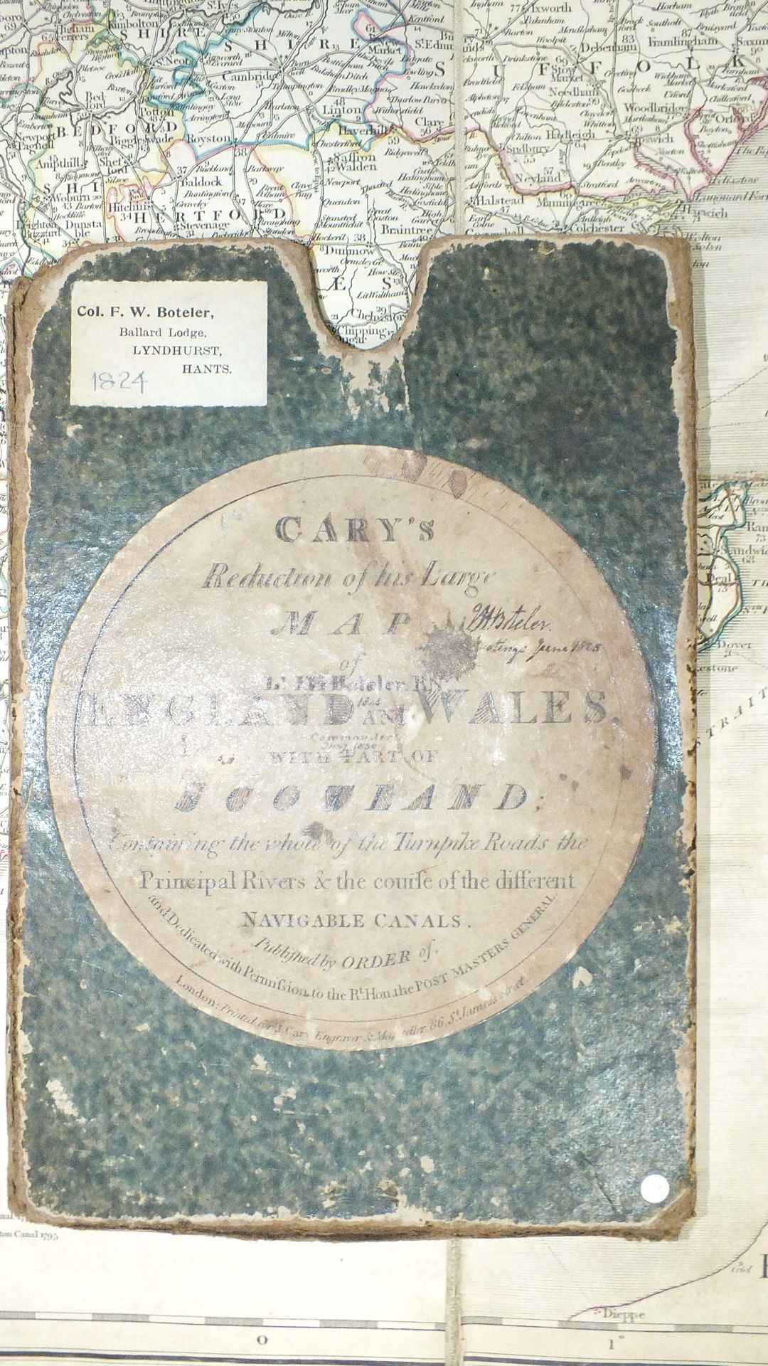 Cary (John), Cary's Reduction of his Large Map of England and Wales with Part of Scotland..... - Image 2 of 2