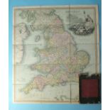 Brookes' Travelling Companion through England and Wales, pub: William Darton, 2nd edn, sectionalised