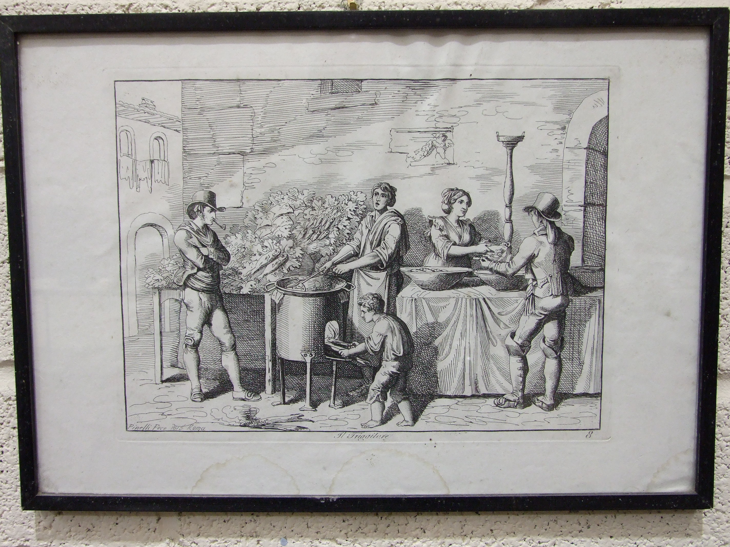 After Bartolomeo Pinelli (1781-1835), a collection of twenty engravings from 'Nuova Raccolta Di