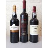 Grahams LBV, 2009, one bottle, Grahams 20-Year-Old Tawny, one bottle and Baglio Florio Marsala 1983,