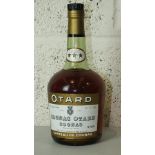 Cognac Otard three-star cognac, 24fl oz, 70% proof, one bottle, (1).