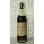 Fine Old Liqueur Brandy, Fine Old Champagne Cognac 1865, dated cork, capsule lacking, 50cl ?, one