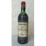 France, Mouton-Cadet 1972 Baron Phillipe de Rothschild, medium shoulder, good label, one bottle, (