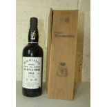 J W Burmester Oporto 1982 LBV, bottled 1986, in damaged box, slight seepage, one bottle, (1).