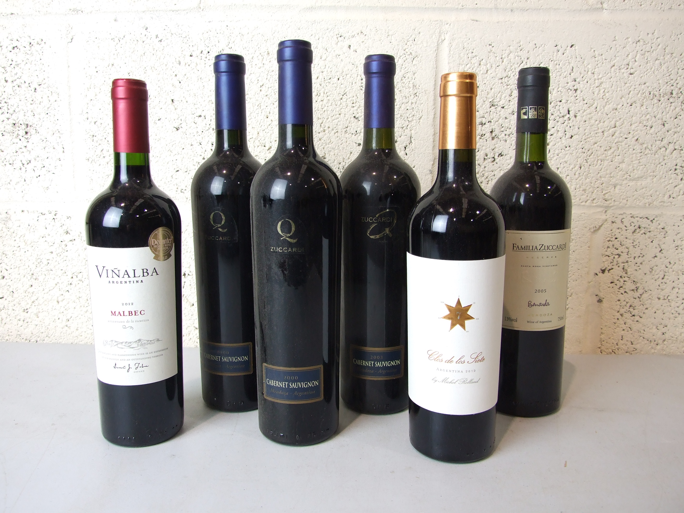 Argentina and Chile, a mixed lot of various vintages, twelve bottles, (12). - Image 2 of 2
