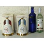 Bell's Scotch Whisky, ceramic commemorative decanter for the birth of Prince William of Wales,