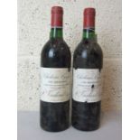 France, Chateau Cissac Haut Medoc Cru Bourgeois 1982, two bottles, (2).