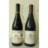 France, Domaine Boucharey, Côte-Rôtie 1997, one bottle and four others, (5).