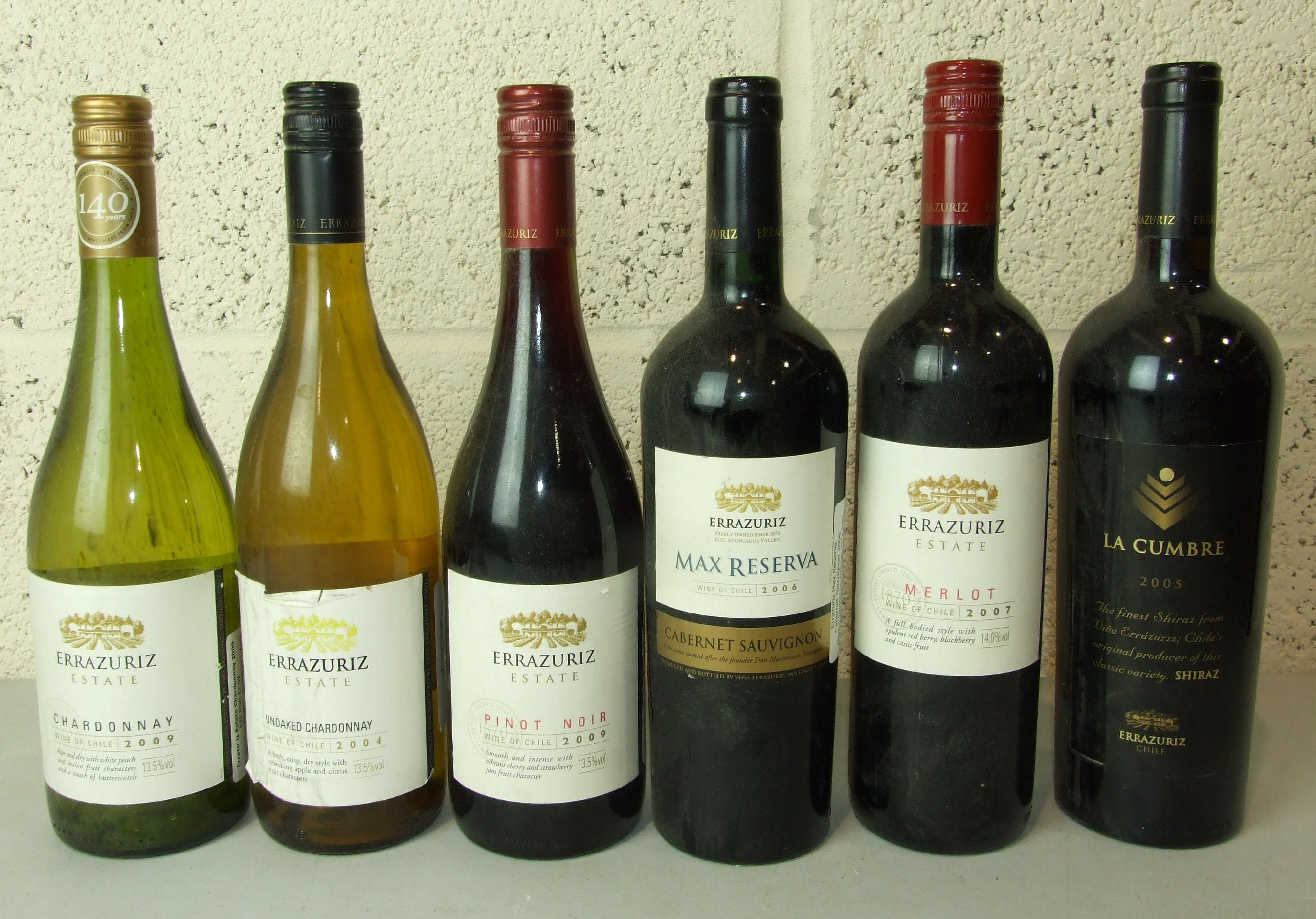 Chile, mainly Rioja, a mixed lot of vintages, red and white including Errazuriz Cabinet Sauvignon - Image 2 of 2