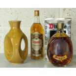 John Haig & Co Ltd, Dimple Scotch whisky, in box, plastic cap, one bottle, a ceramic Dimple water