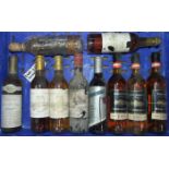 A mixed lot of mainly aged dessert wines, 37.5cl, fifteen bottles, (15).