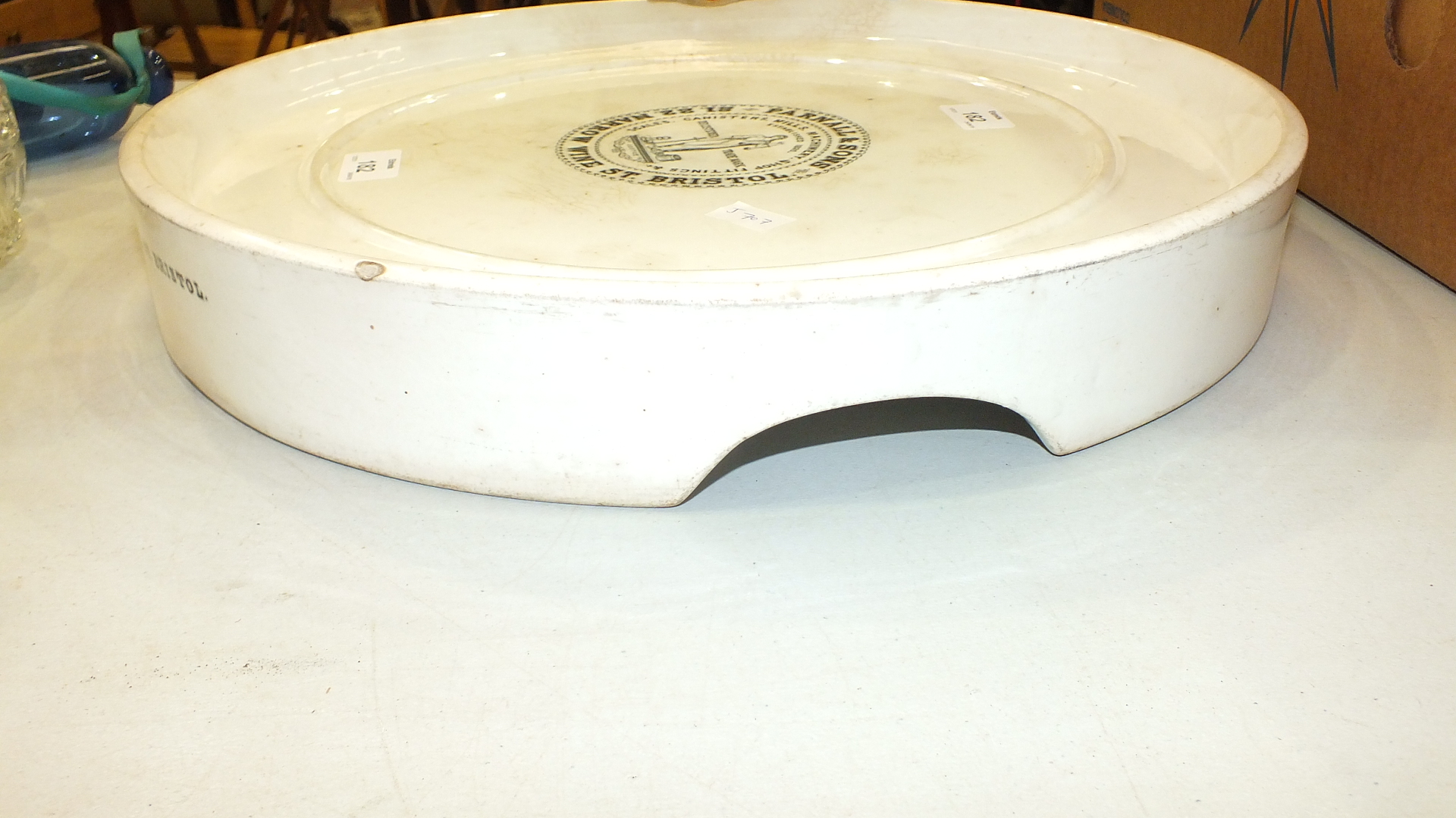 A Wedgwood ceramic circular stand with central advertising transfer print 'Parnall & Sons, 21, 22 - Image 5 of 14