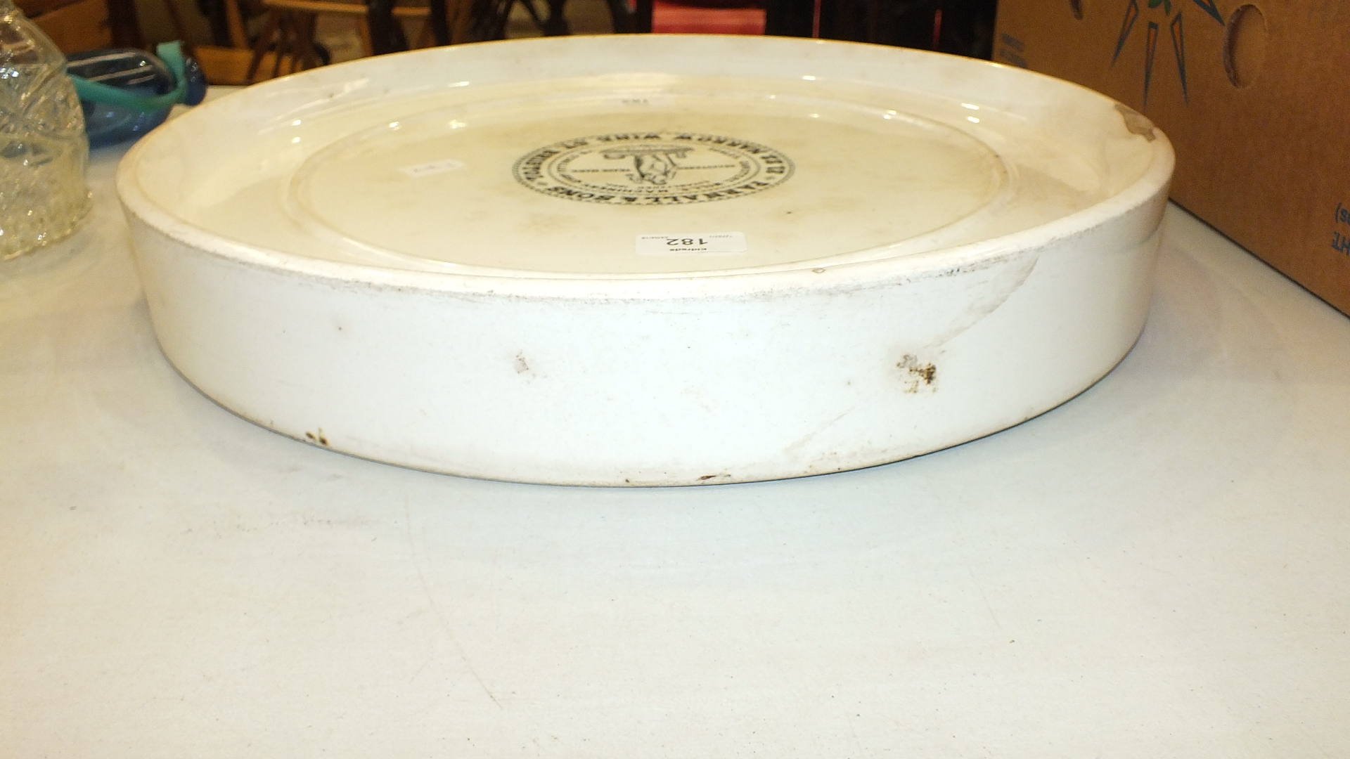 A Wedgwood ceramic circular stand with central advertising transfer print 'Parnall & Sons, 21, 22 - Image 6 of 14