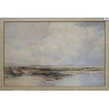 Charles Harrington (1865-1943) COASTAL SCENE Signed watercolour, 29 x 45.5cm.