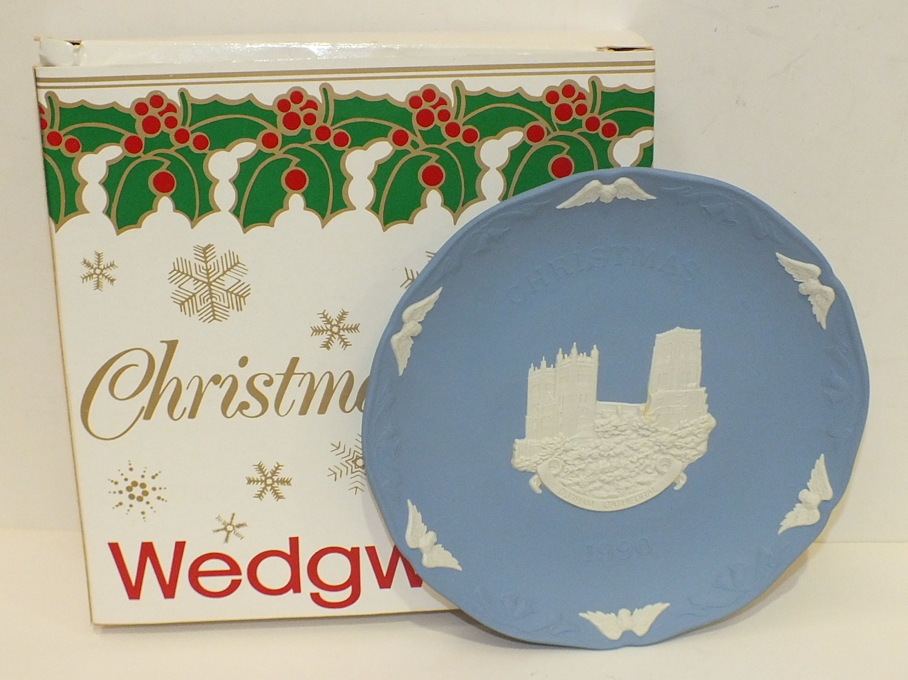 A collection of forty Wedgwood Christmas plates, (seven unboxed) and other collectors' plates.