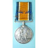 A WWI nursing medal: British War Medal awarded to E M U Robson V A D.